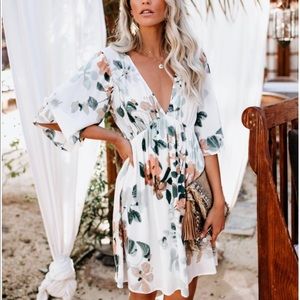 Love Stitch floral dress